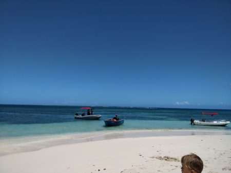 Vue Plage ilet caret